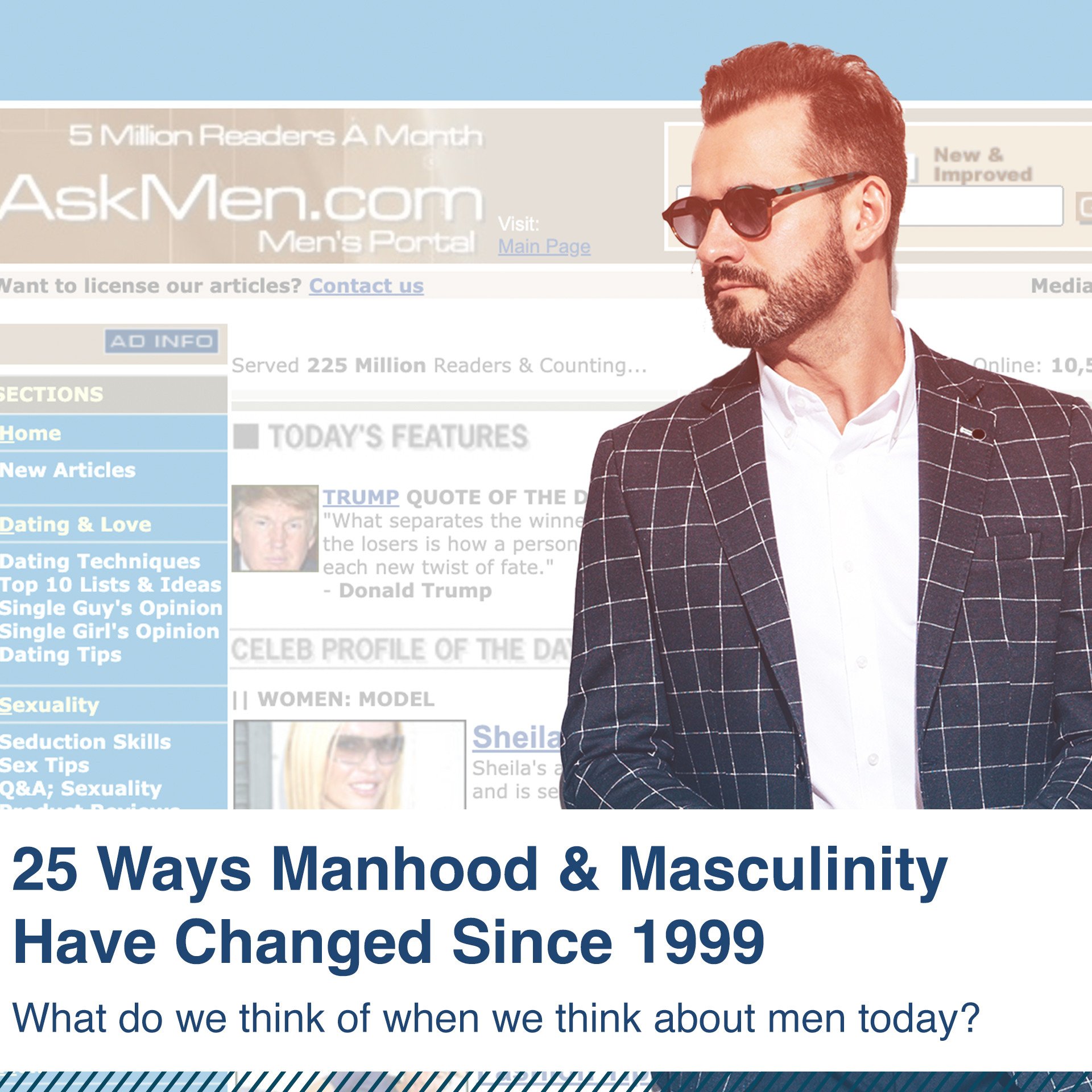 25 Ways What It Means to Be a Man Has Changed Since AskMen Was Founded