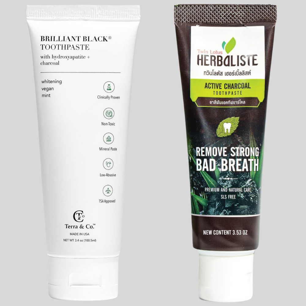 Fight Plaque, Gingivitis & Bad Breath With These Charcoal-Infused Toothpastes