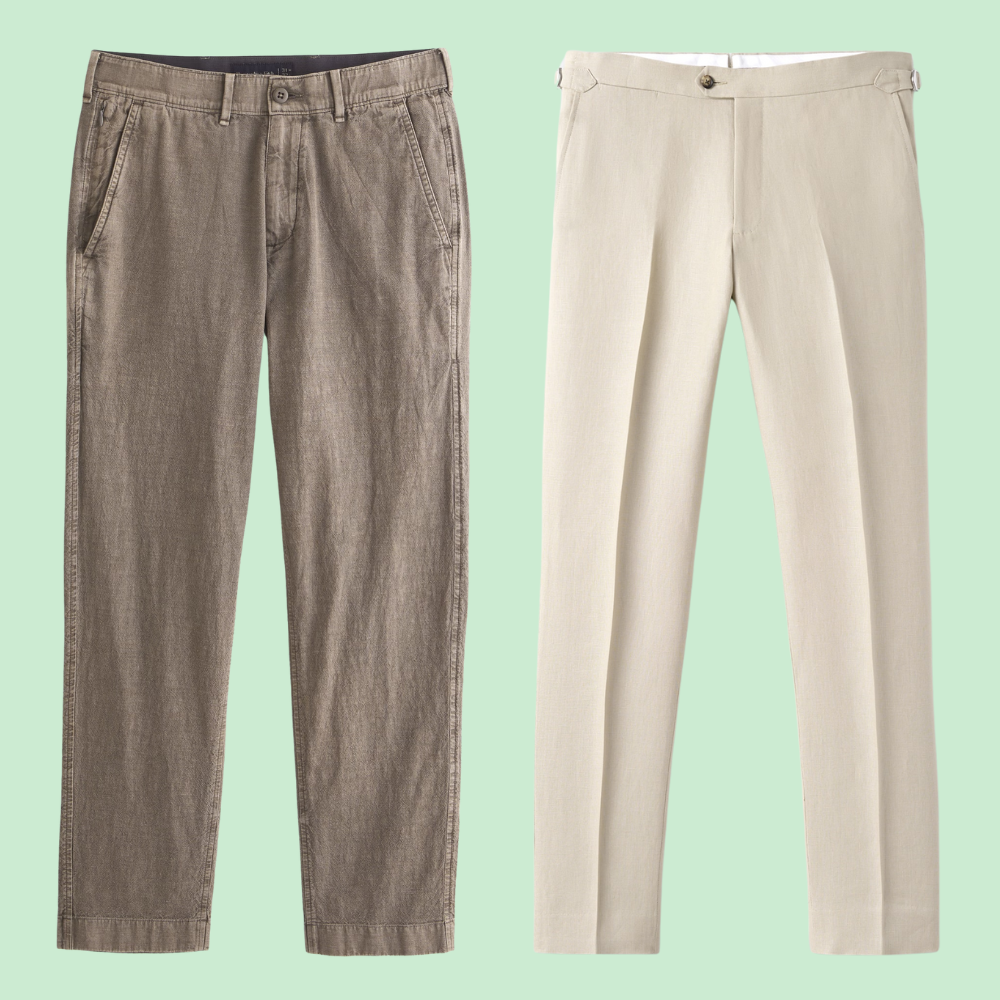 Beat the Heat and Achieve Effortless Style With These Refined Linen Pant Options